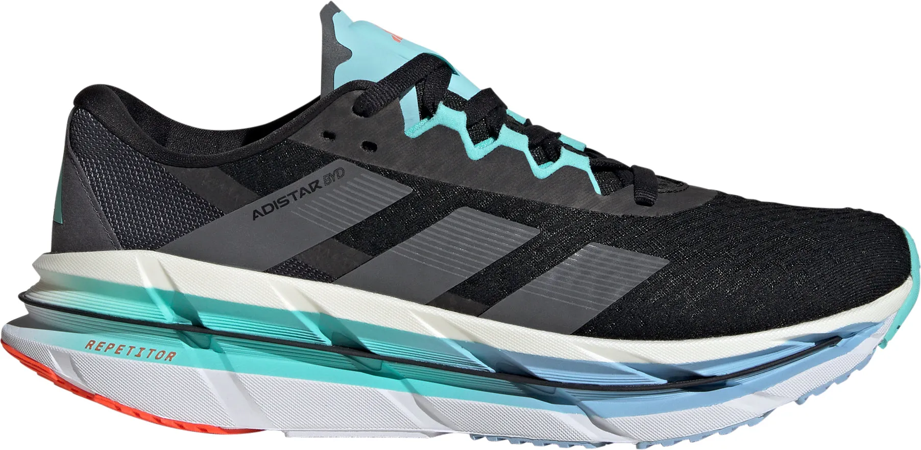 adidas Adistar BYD Mens Running Shoes - Black