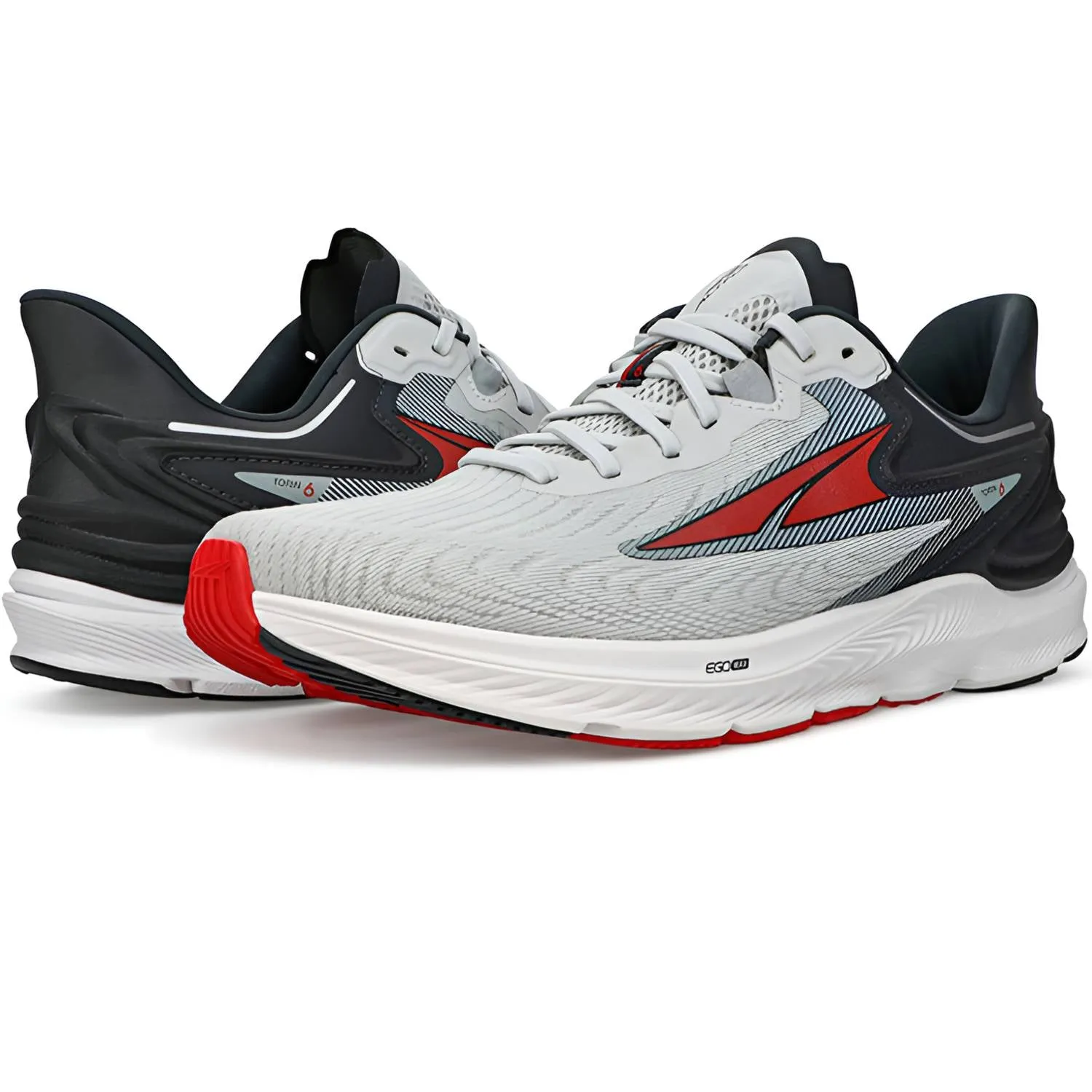Altra Torin 6 Men's Running Shoes, Grey/Red