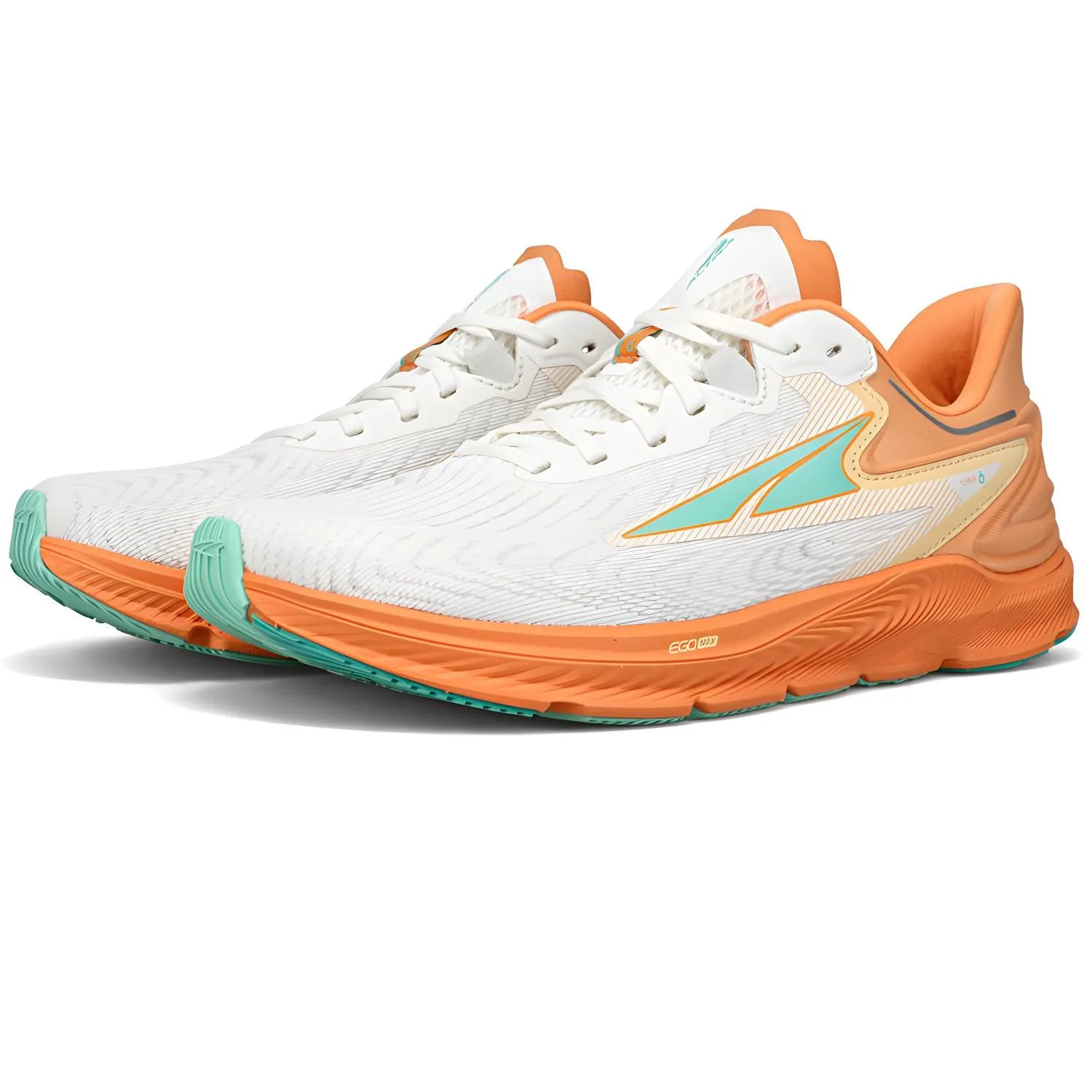 Altra Torin 6 Women's Running Shoes, White/Orange