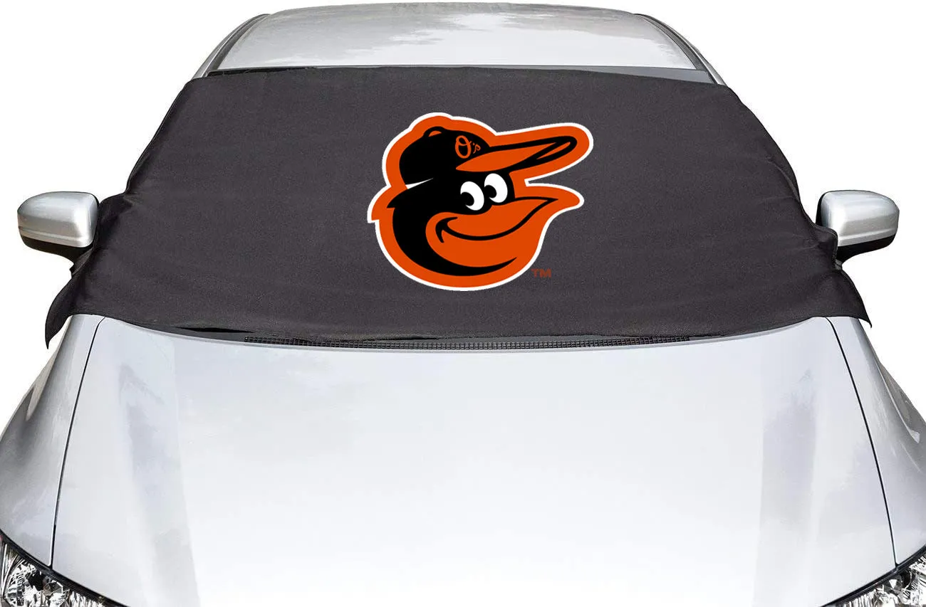 Baltimore Orioles MLB Car SUV Front Windshield Sun Snow Cover