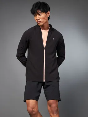 Black Long distance Running Jacket
