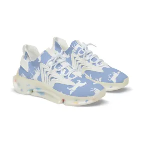 Blue Horses Men's Mesh Sneakers