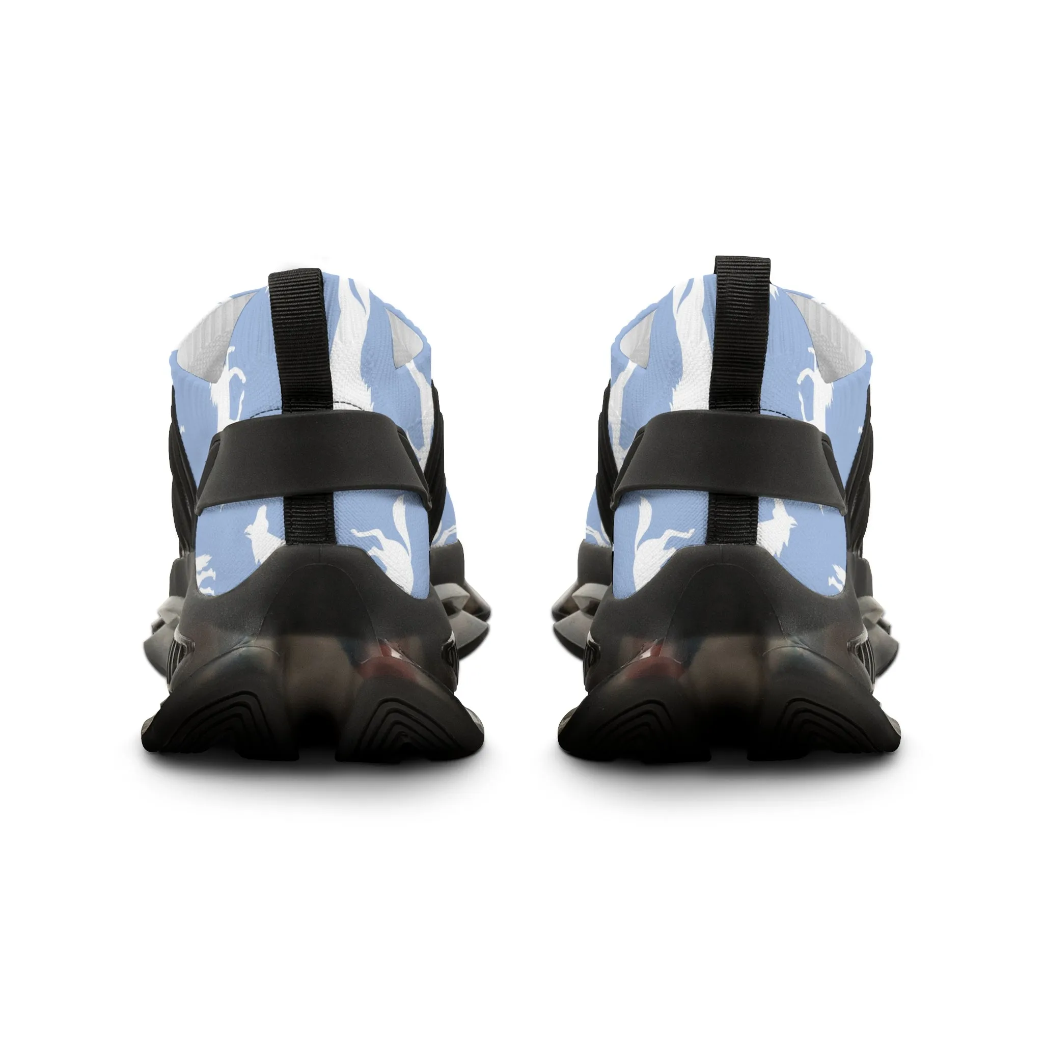 Blue Horses Men's Mesh Sneakers