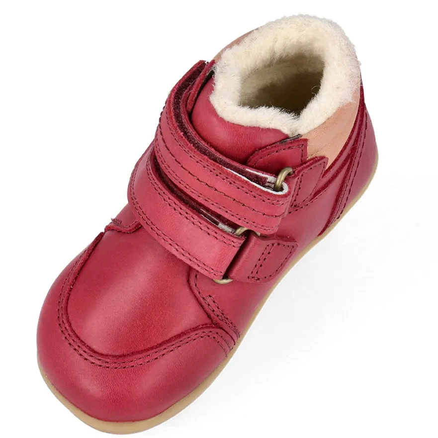 Bobux Timber Arctic I walk Cranberry