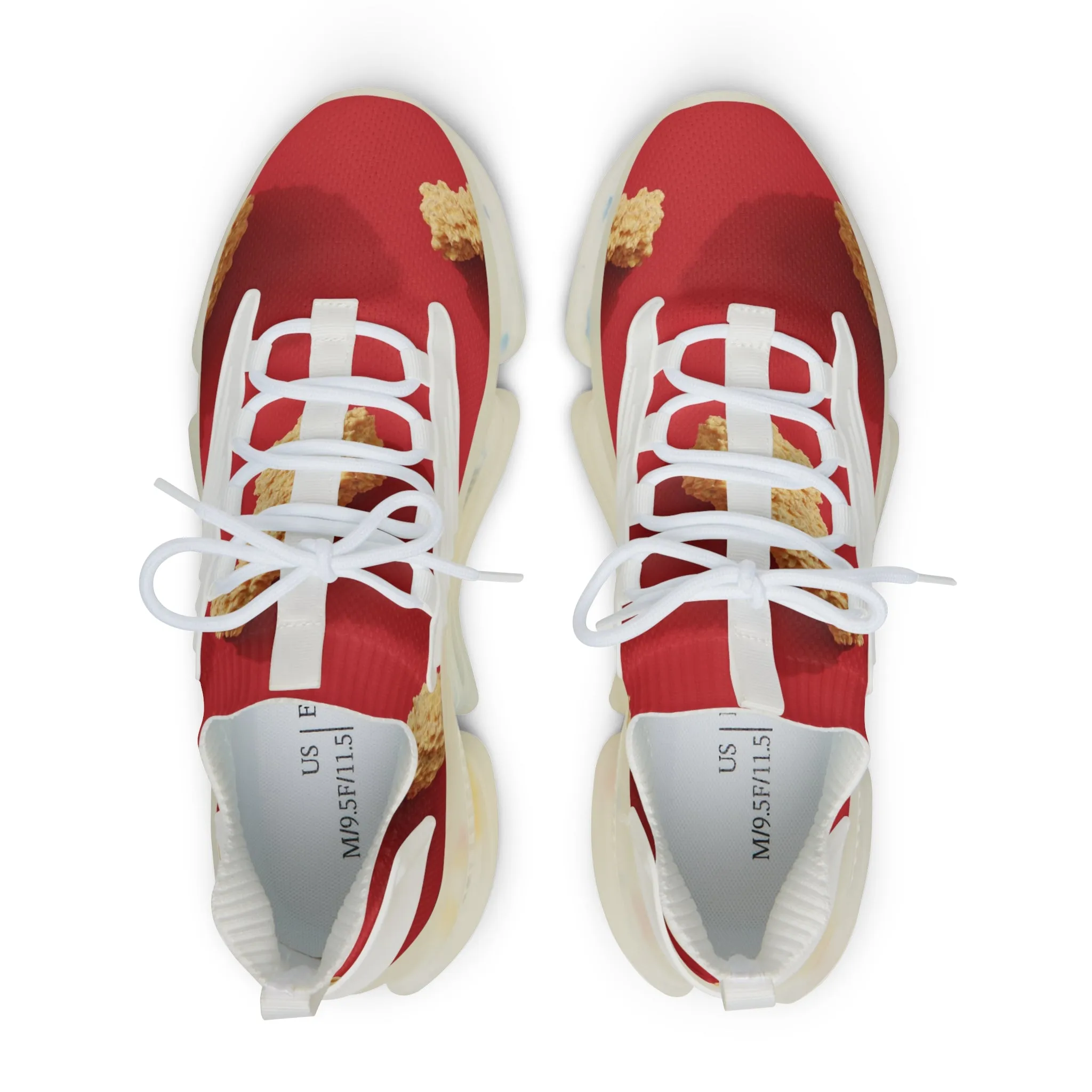 Chicken Drumstick Men's Mesh Sneakers