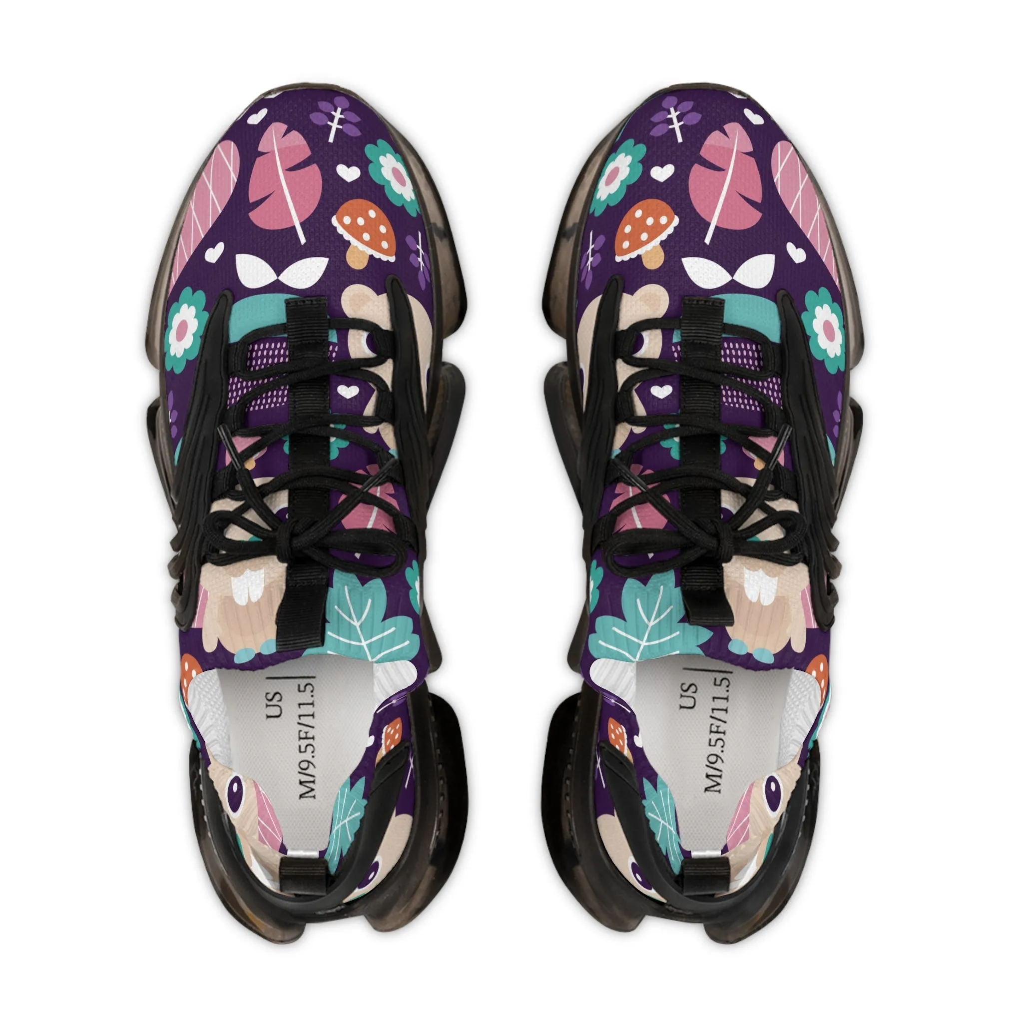 Colorful Beavers Men's Mesh Sneakers