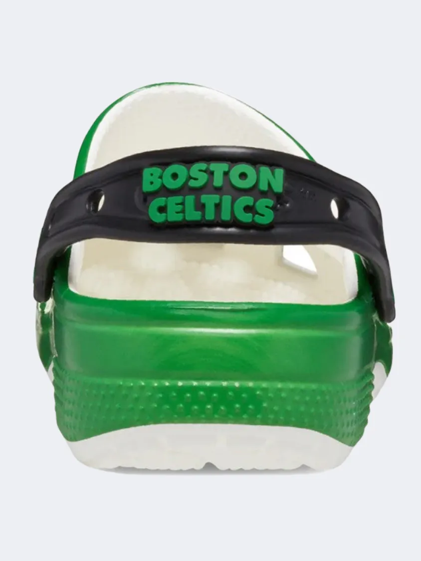 Crocs Nba Boston Celtics Classic Clog Unisex Lifestyle Slippers Green/White