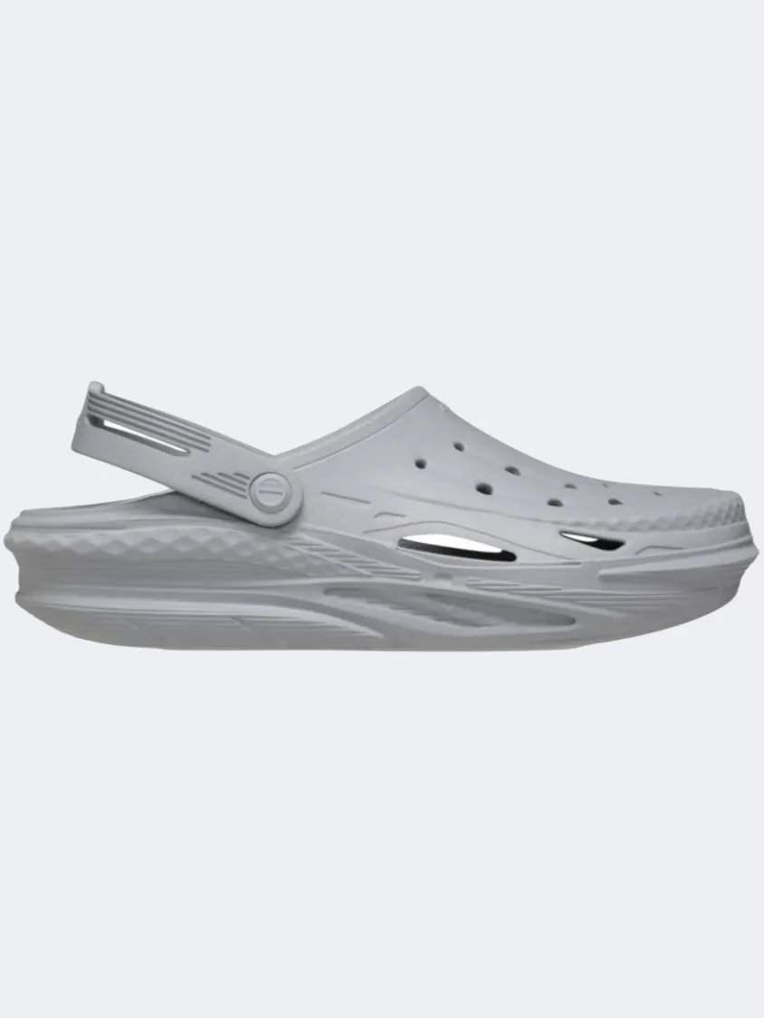 Crocs Off Grid Unisex Lifestyle Slippers Light Grey
