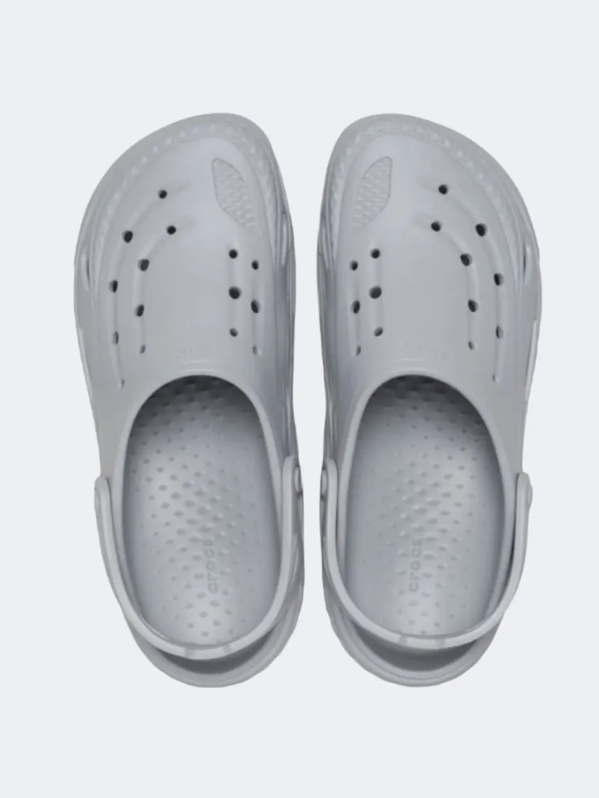 Crocs Off Grid Unisex Lifestyle Slippers Light Grey
