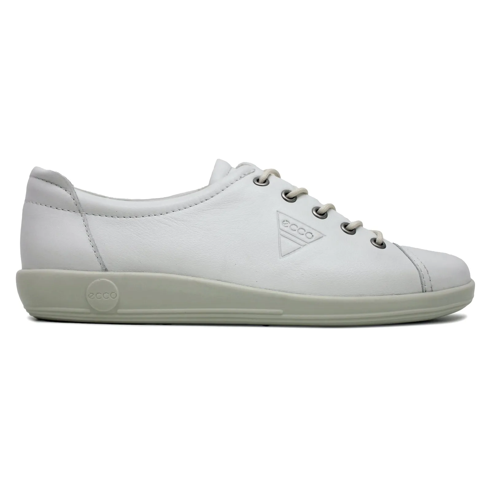 Ecco Soft 2.0 Full Grain Leather Women's Trainers