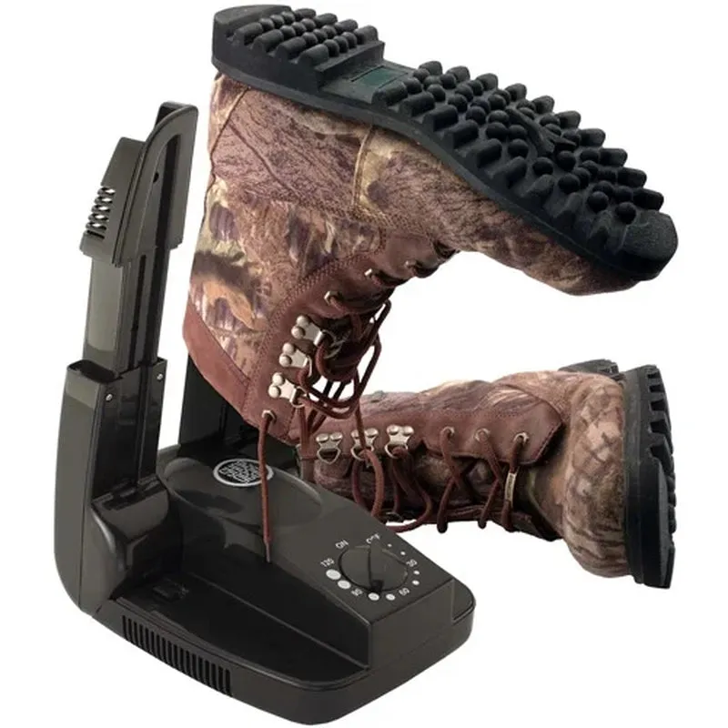 Heated Boot & Shoe Dryer, Black, Plastic