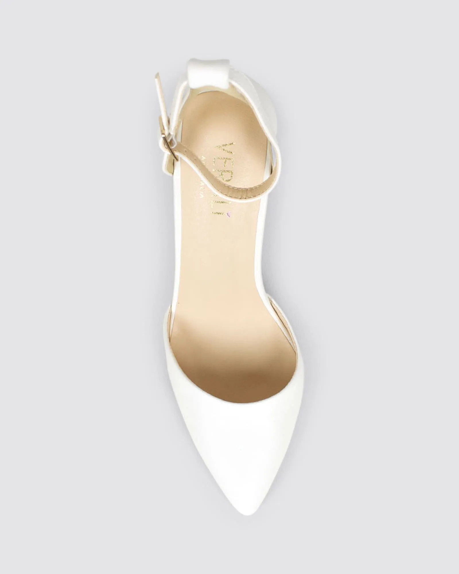 KITRA HEELS WHITE SMOOTH