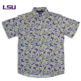 LSU Camo - Frio Tech Shirt