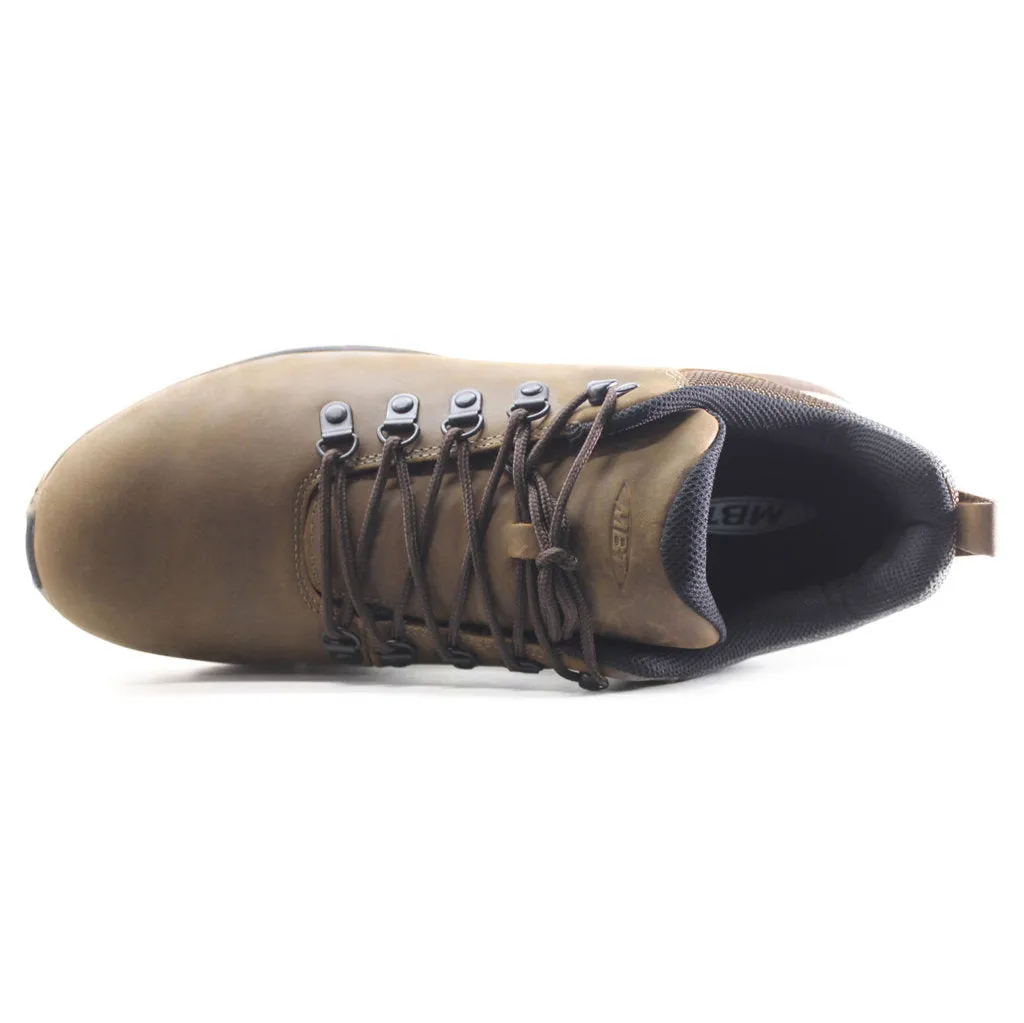 MBT Terra Waterproof Nubuck Leather Men's Low-Top Trainers