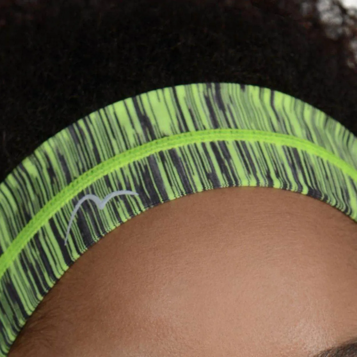 More Mile Flyaway Tamer Headband - Yellow