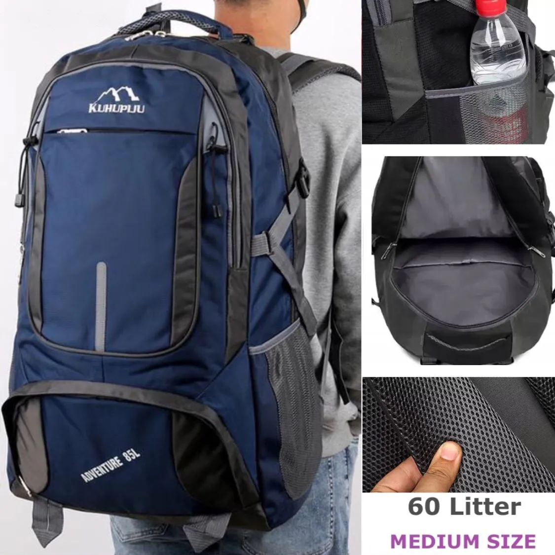 Multi Functional Waterproof Hiking Backpack | Rucksack Outdoor Travel Daypack