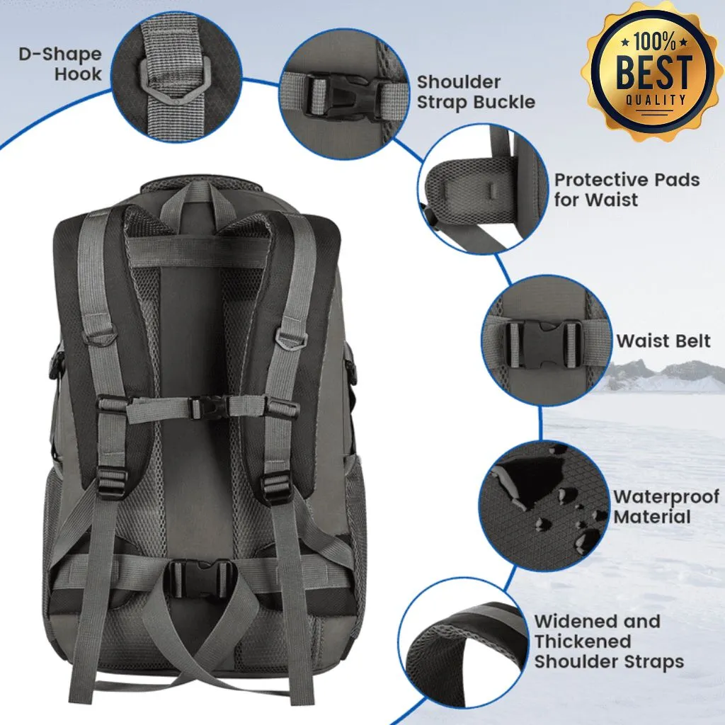 Multi Functional Waterproof Hiking Backpack | Rucksack Outdoor Travel Daypack