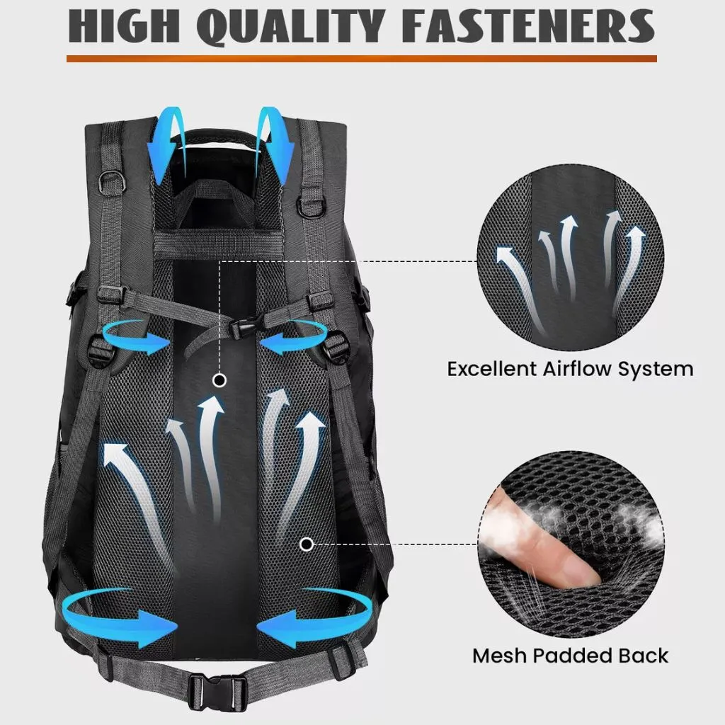 Multi Functional Waterproof Hiking Backpack | Rucksack Outdoor Travel Daypack