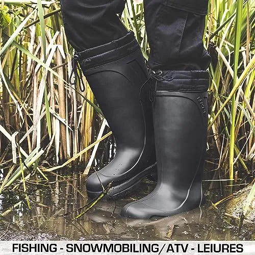 Nat's  Men's Ultra Light Eva Insulated Rain / Winter Boots Up to -70°C / -94°F -