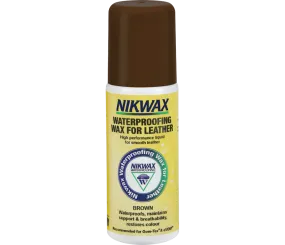 Nikwax Waterproofing Wax for Leather™ Liquid - Brown 125ml