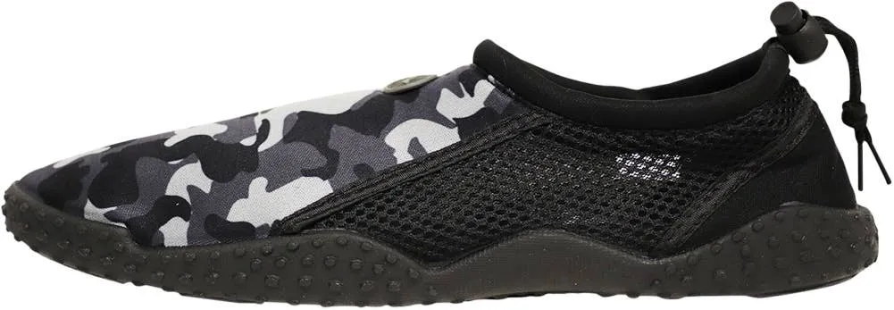 Norty MEN'S 8-13 WATER SHOE BLACK CAMO