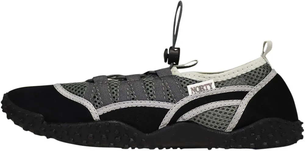 Norty MEN'S 8-13 WATER SHOE BLACK GREY   39441
