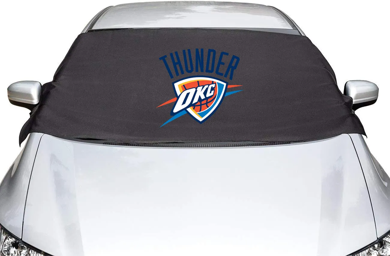 Oklahoma City Thunder NBA Car SUV Front Windshield Sun Snow Cover