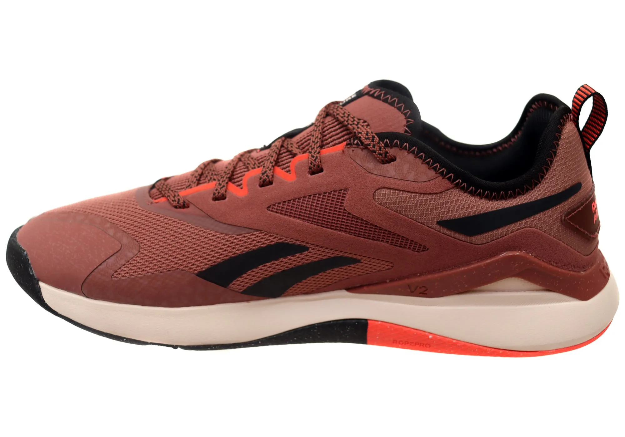 Reebok Womens Nanoflex Adventure TR 2 Comfortable Lace Up Sneakers