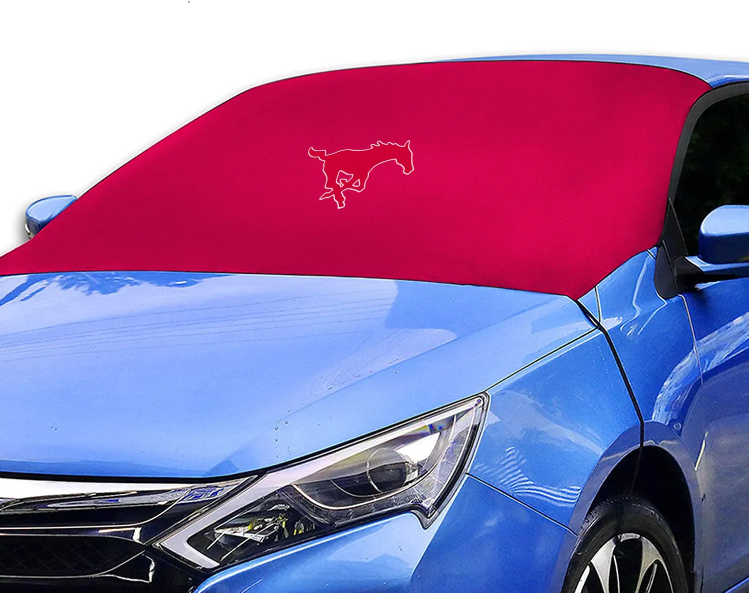 SMU Mustangs NCAA Car SUV Front Windshield Sun Snow Cover