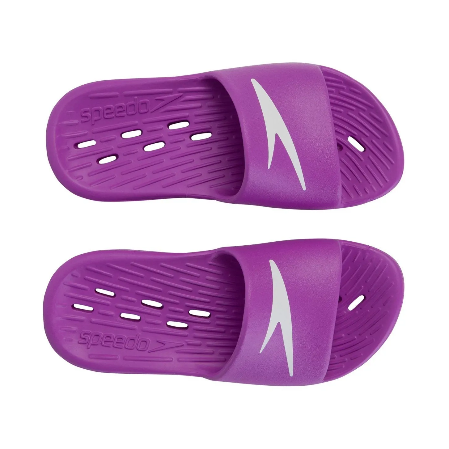 Speedo Junior Sliders - Purple