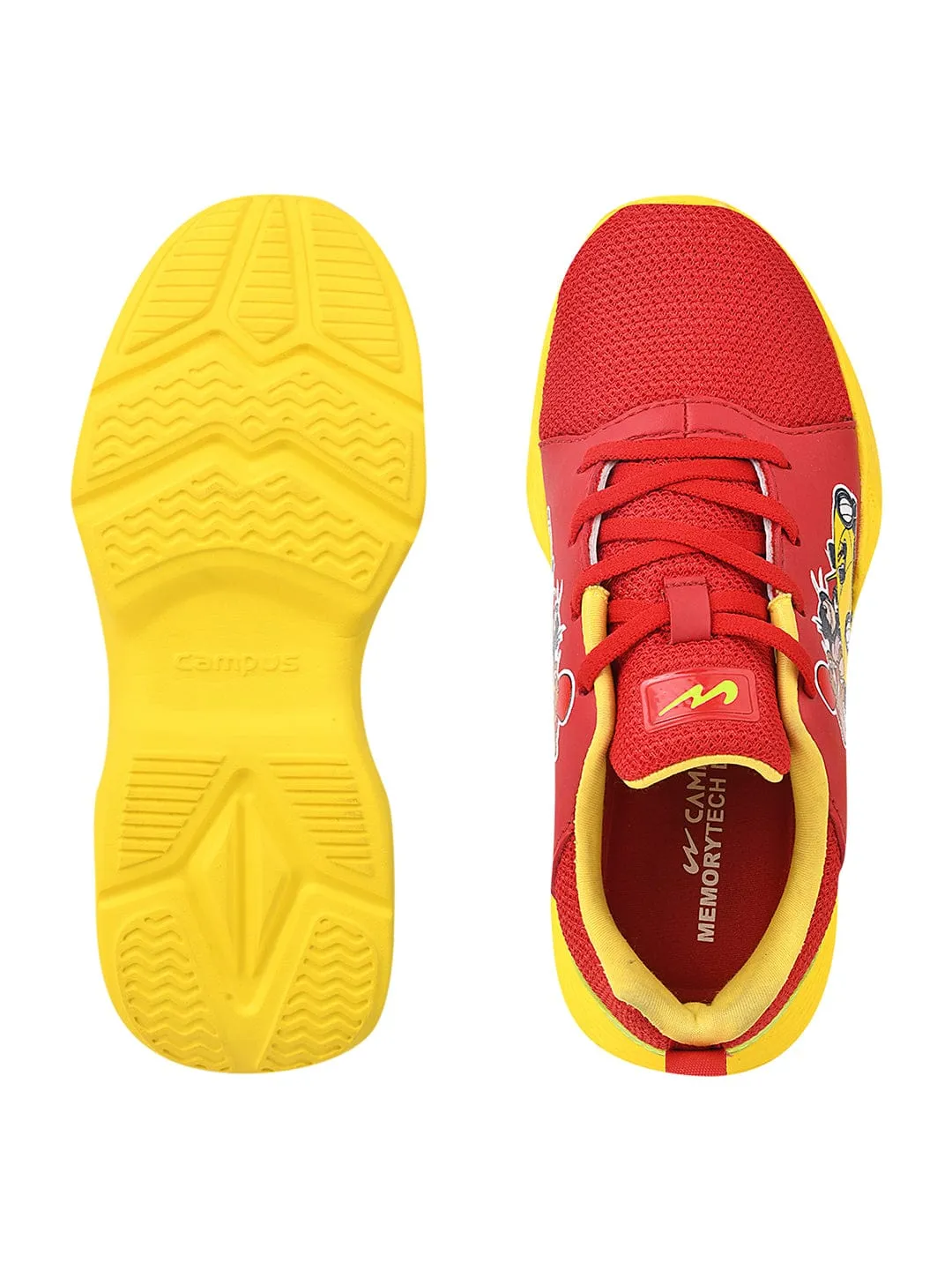 T&J-03 Red Kid's Running Shoes