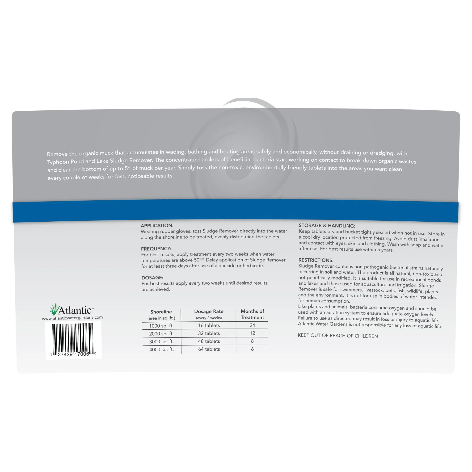 Typhoon Pond & Lake Sludge Remover