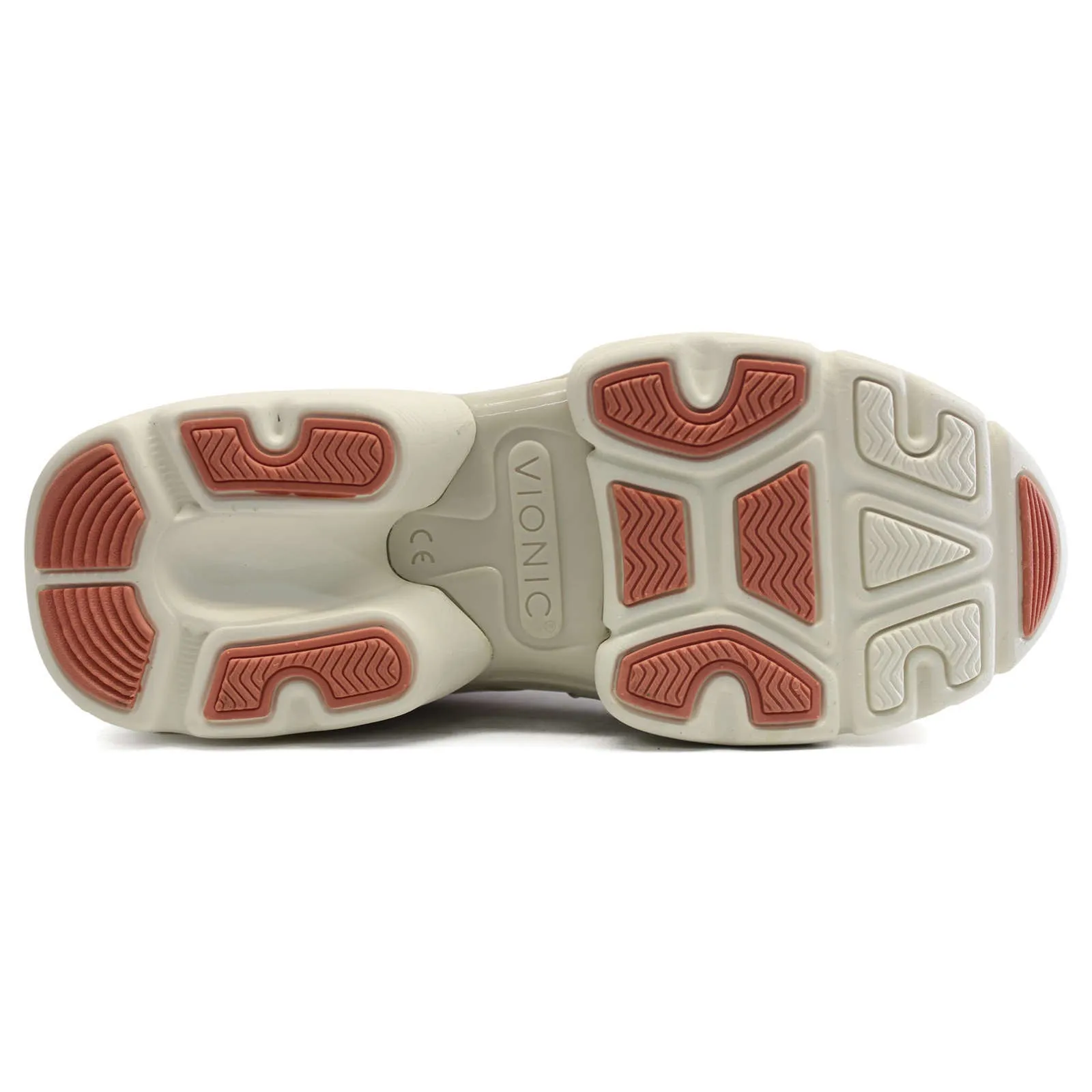 Vionic Electra Leather Textile Synthetic Women's Low Top Trainers