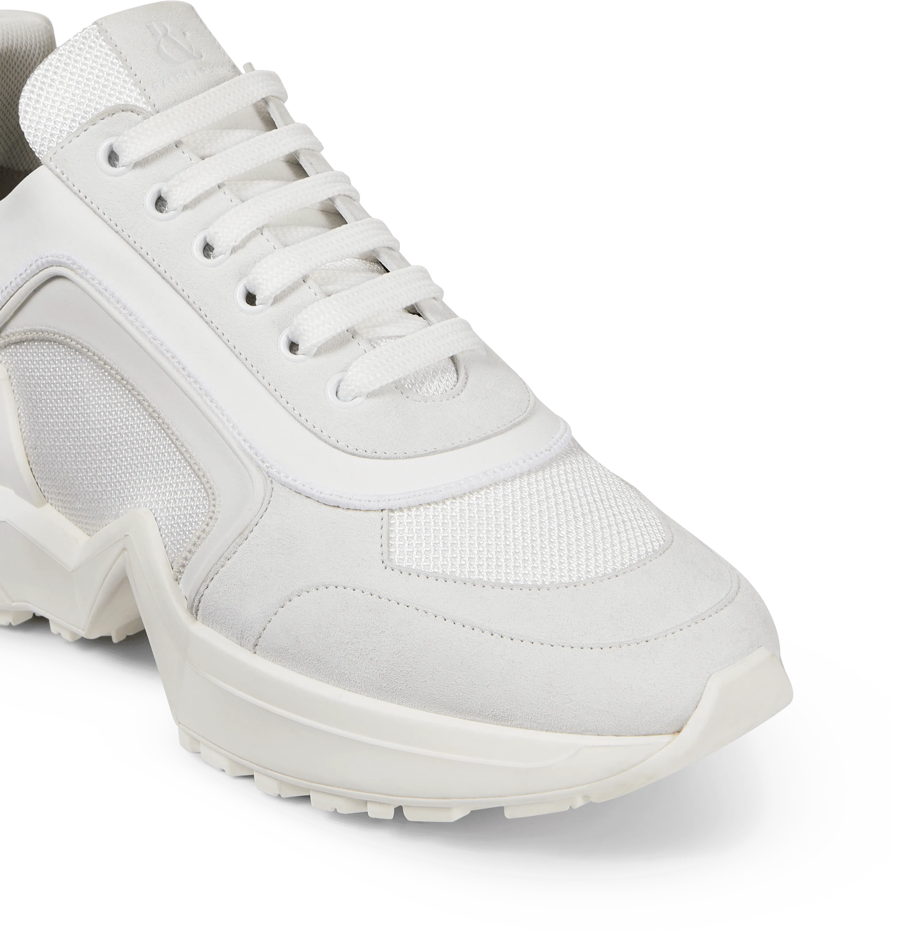 White Suede Sneakers