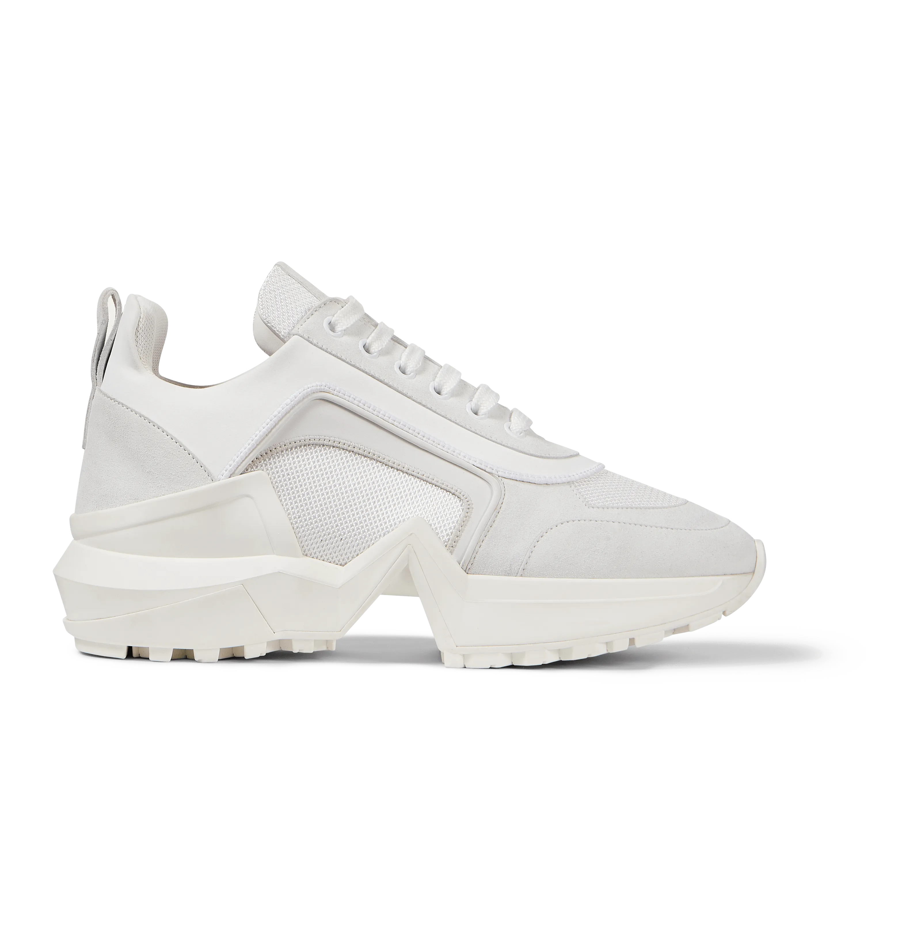 White Suede Sneakers