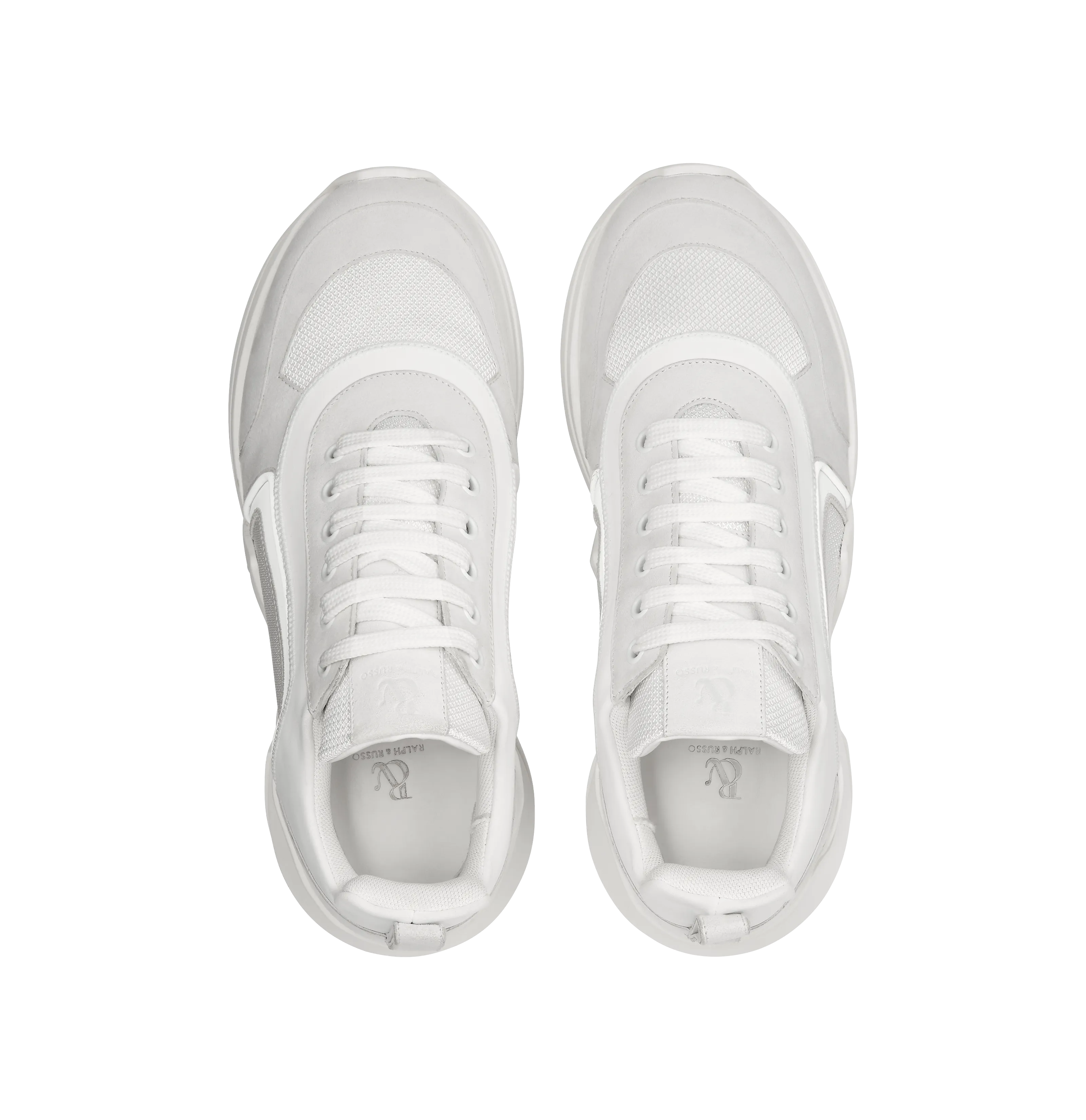 White Suede Sneakers
