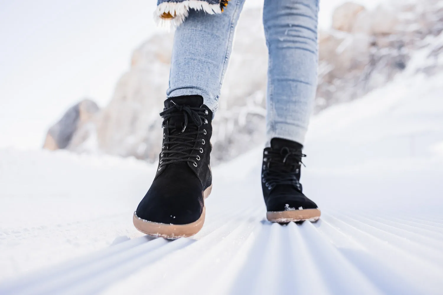 Winter Barefoot Boots Be Lenka Winter 3.0 - Matt Black